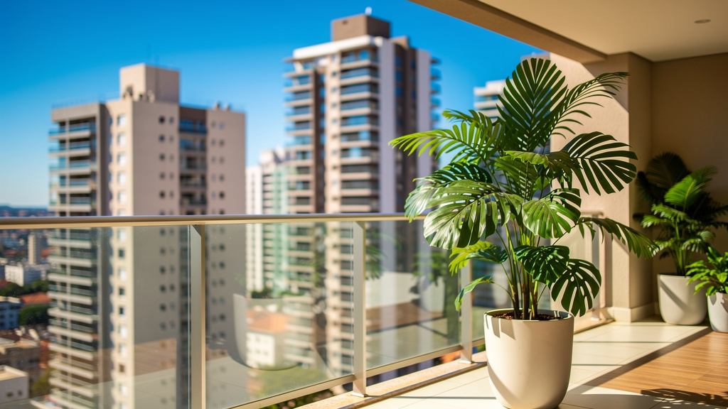 Custos para comprar imóvel em Goiânia: o que você vai pagar 2 Fachada de prédio moderno em Goiânia com sol forte