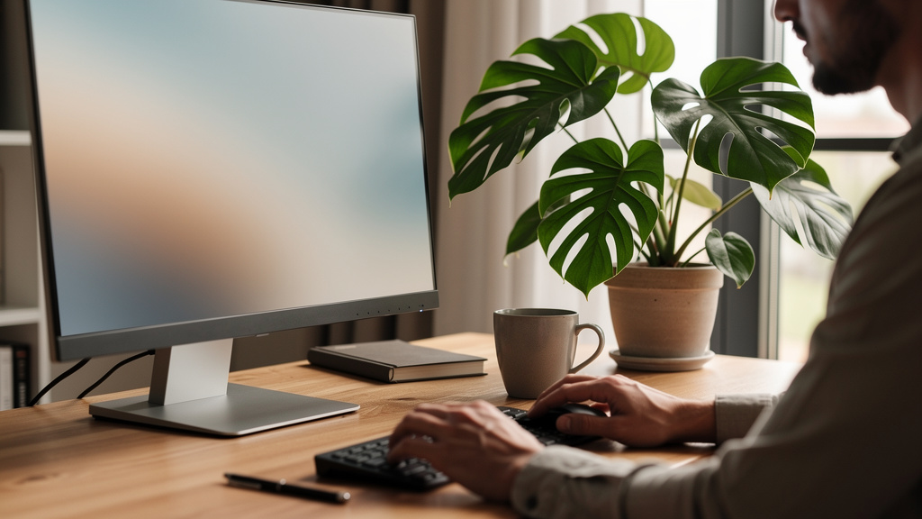 Fundo imobiliário é um bom investimento para sua carteira? 1 Investidor analisando gráficos de rendimentos de ativos financeiros em um escritório moderno.