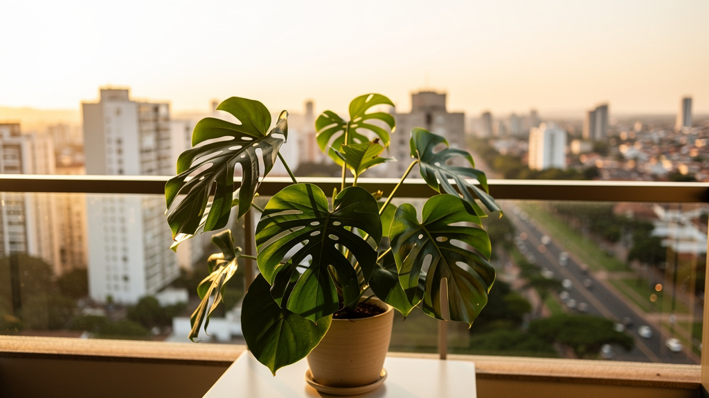 Como comprar o primeiro imóvel com segurança 3 Uma vista panorâmica da cidade de Goiânia com edifícios residenciais ao por do sol