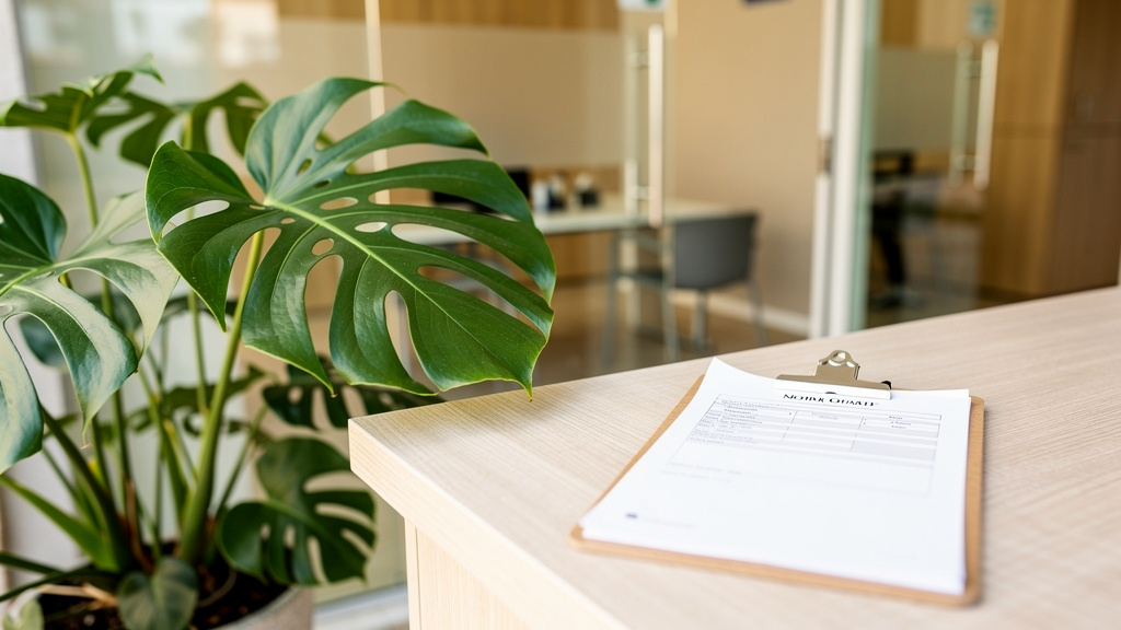 Documentos para financiar imóvel que o banco exige 3 Fachada de cartório de registro de imóveis com documentos oficiais sobre uma prancheta
