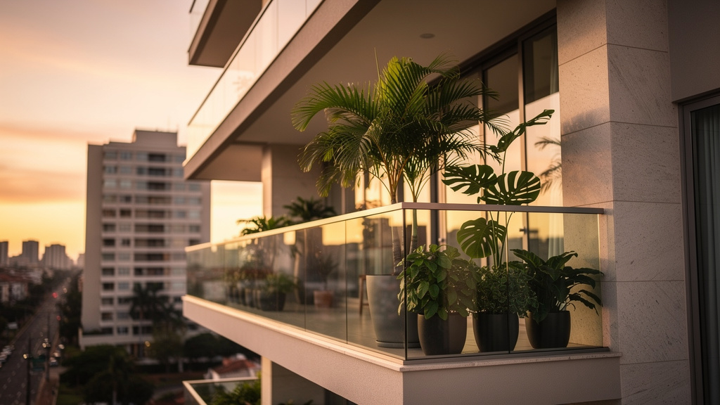 Como lucrar com leilão de imóveis de forma segura 2 Prédio residencial moderno no Setor Marista em Goiânia sob a luz do entardecer