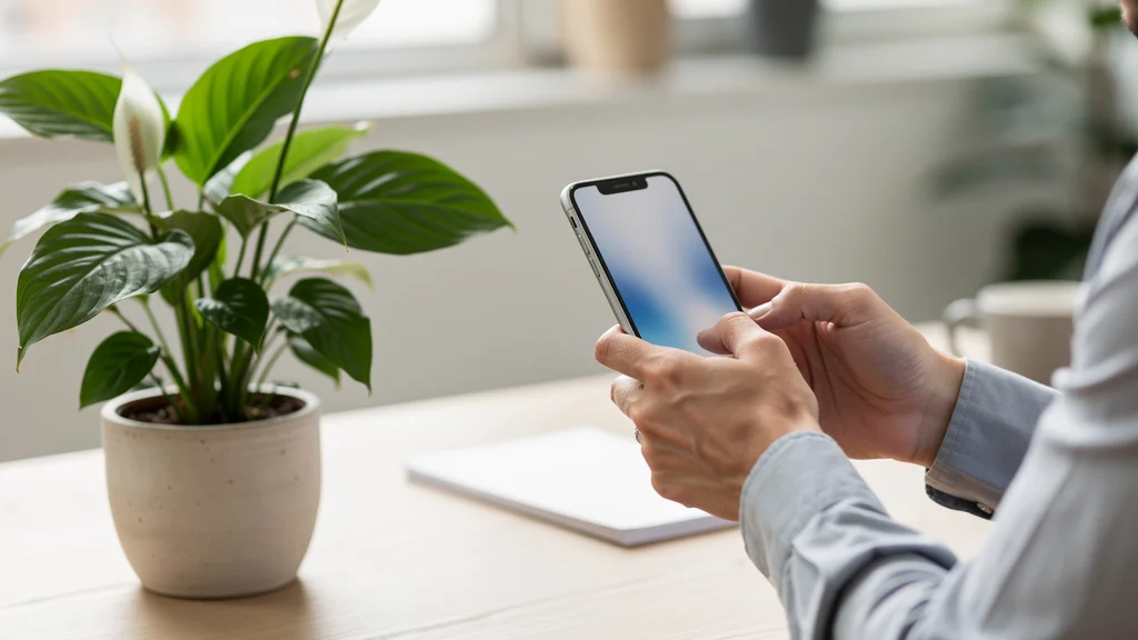 Como amortizar financiamento imobiliário para pagar menos 1 Pessoa usando celular para simular como reduzir parcelas do saldo devedor imobiliário em escritório.